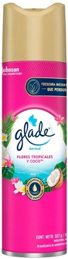 [1164*Gla*0*936] Desodorante de ambiente flores tropicales y coco x 327g / 380cm3 - Glade