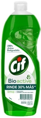 [228*Det*0165447] Detergente bio active gel lima x 500 ml - Cif