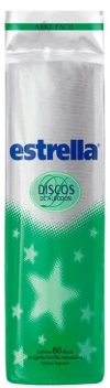 [1308*Dis*0103495] Discos desmaquillantes x 80 u - Estrella