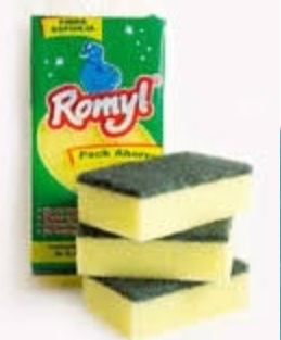 [291*Fib*10011] Fibra esponja salva uña 3x2 - Romyl