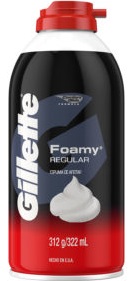 [279*Esp*0104682] Espuma de afeitar regular x 312 gr - Gillete