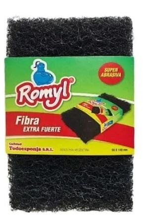 [274*Esp*10015] Esponja fibra parrilla extra fuerte - Romyl