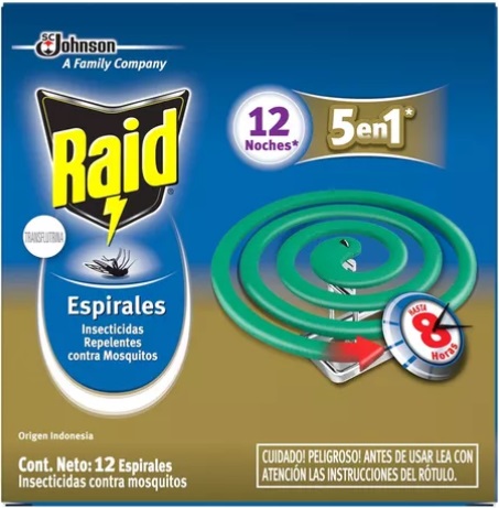 [757*Rai*0103942*1115] Espiral (verde) x 12 u - Raid