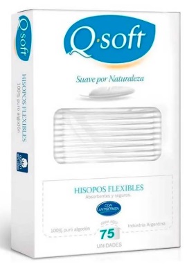 [1309*His*0125031] Hisopos x 75 u - Q soft