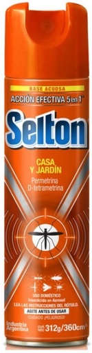 [627*Sel*0103954] Insecticida casa y jardin accion efectiva x 360 cc - Selton