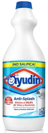 [762*Lav*0176254] Lavandina liquida anti splash x 1 lt - Ayudin