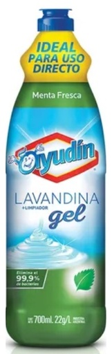 [761*Lav*0155679] Lavandina en gel menta fresca x 700 ml - Ayudin