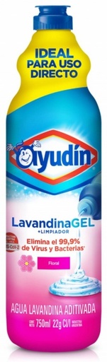 [760*Lav*0149873] Lavandina en gel floral x 700 ml - Ayudin
