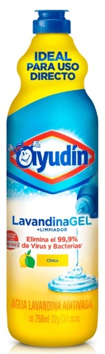 [385*Lav*0149872] Lavandina en gel citrica x 750 ml - Ayudin