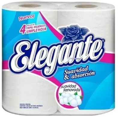 [474*Pap*900] Papel higienico 4x30 (12) - Elegante