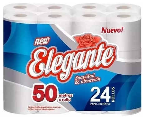 [1276*Pap*1010*0134849] Papel higienico 24x50 (2) - Elegante