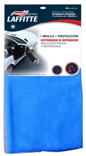 [944*Rej*21250] Paño microfibra brillo profesional 35 x 35 - Laffitte