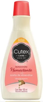 [1330*Qui*0104878] Quitaesmalte humectante aceite de almendras x 100 ml - Cutex