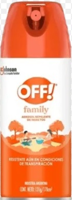 [463*Off*0103878*1038] Repelente family aerosol x 131/170 cc - Off