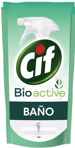 [160*Cif*0175113] Repuesto limpia baño bioactive doy pack x 450 ml - Cif