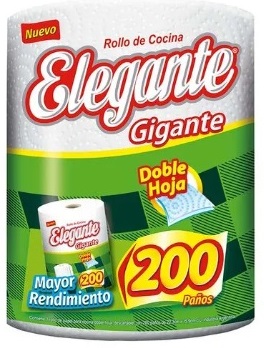 [595*Rol*921] Rollo de cocina 200 paños (12) - Elegante