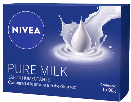 [1479*Jab*0179561*93531] Jabon humectante pure milk x 90 gr - Nivea