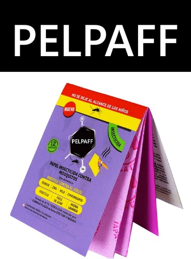 [1514*Hor*1538] Papel mata mosquitos x 10 unidades - Pelpaff