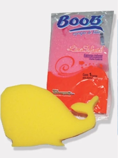 [1526*Esp*10035] Esponja de baño infantil - Boob
