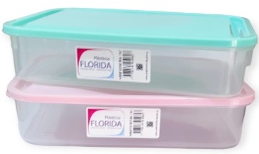 [1531*Her*80822] Hermetico rectangular x 3,50 lts - Florida