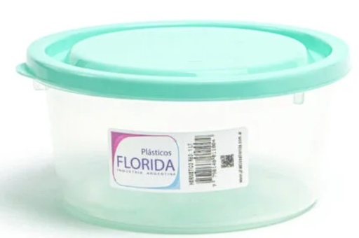 [1535*Her*80829] Hermetico redondo x 0,75 lts - Florida