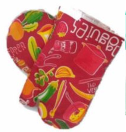 [1537*Man*10077] Manopla para horno y posa pava - Romyl