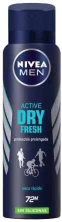 [1636*Des*134656*85996] Desodorante active dry fresh men x 150 ml - Nivea