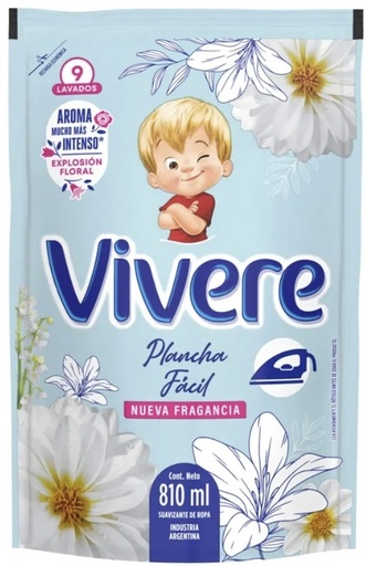 [1690*Rep*0145781] Repuesto suavizante plancha facil doy pack x 810 ml - Vivere