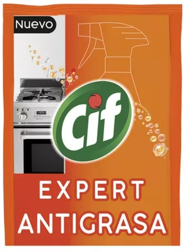 [1730*Rep*0184595] Repuesto antigrasa cocina expert doy pack x 900 ml - Cif